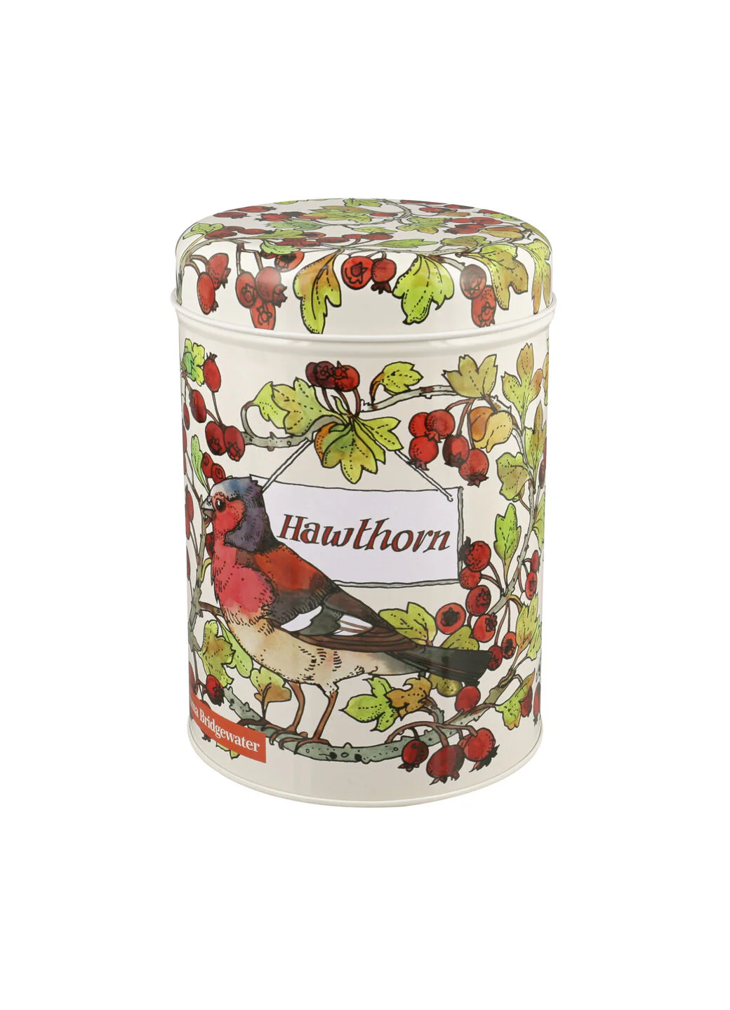 Birds In The Hedgerow Set Of 3 Round Tin Caddies Boxed - Image 3