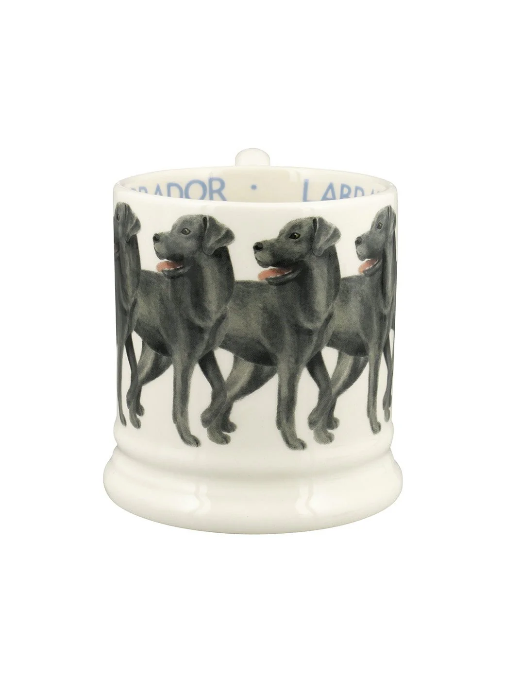 Seconds Black Labrador 1/2 Pint Mug - Image 5