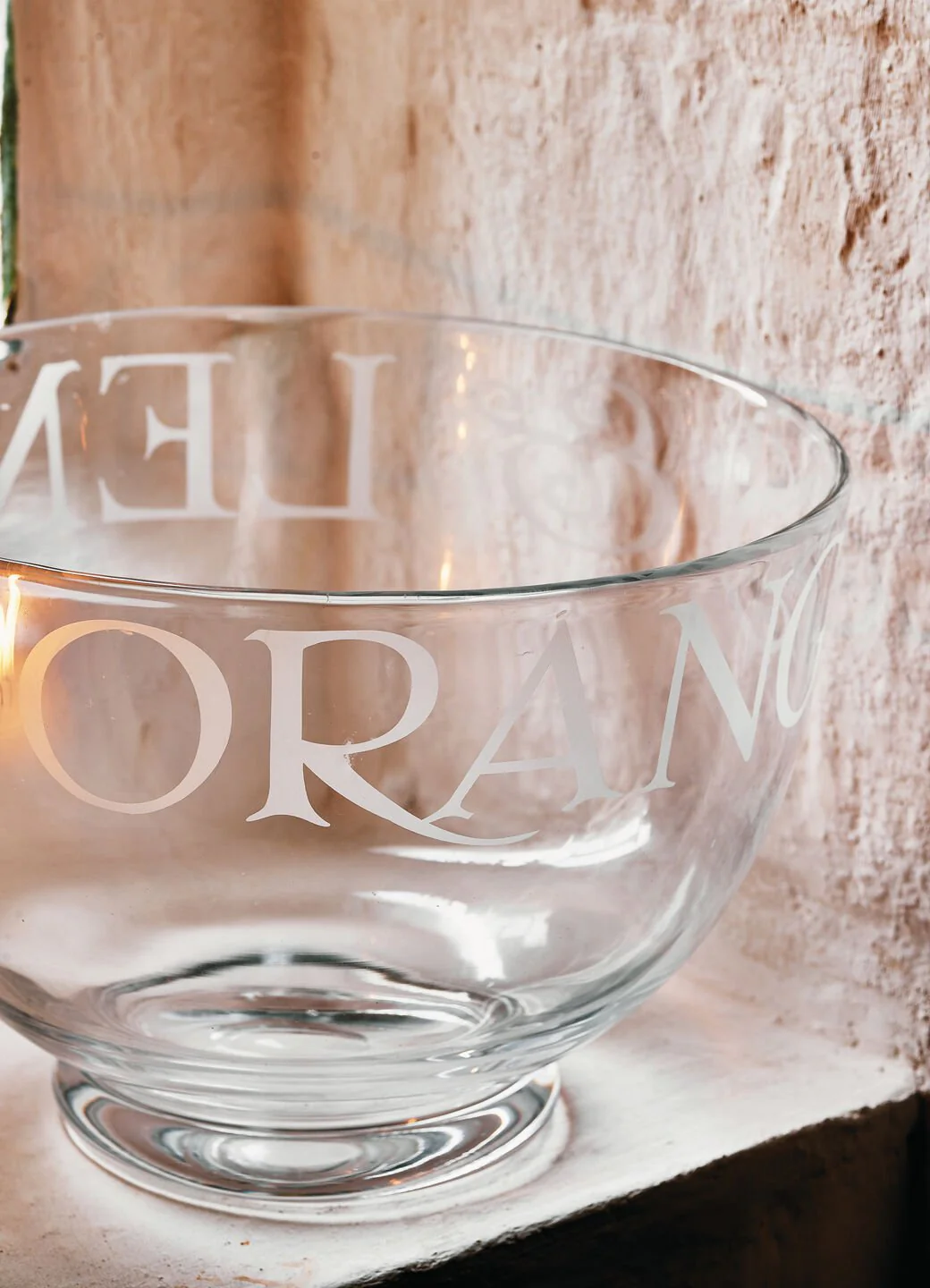 Black Toast Large Glass Bowl - Image 3