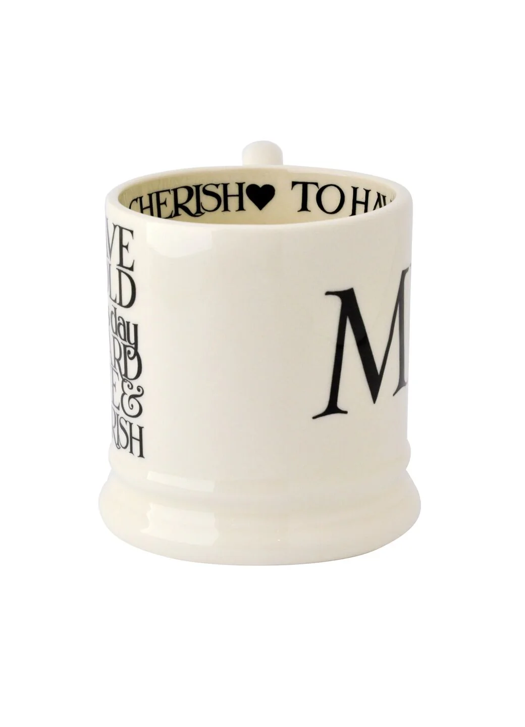 Black Toast 'Mr & Mrs' Set of 2 1/2 Pint Mugs Boxed - Image 7
