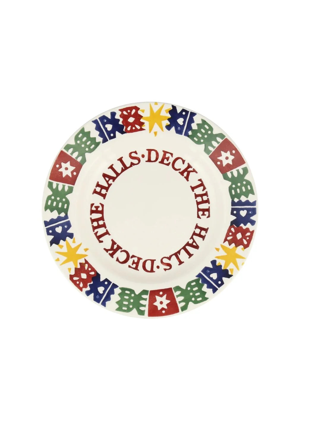 Christmas Crackers Medium Dinner Plate, 8.5 Inch - Image 2