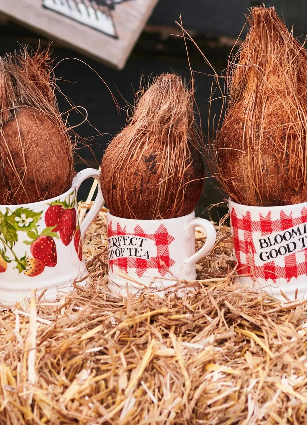 Gingham Small Mug