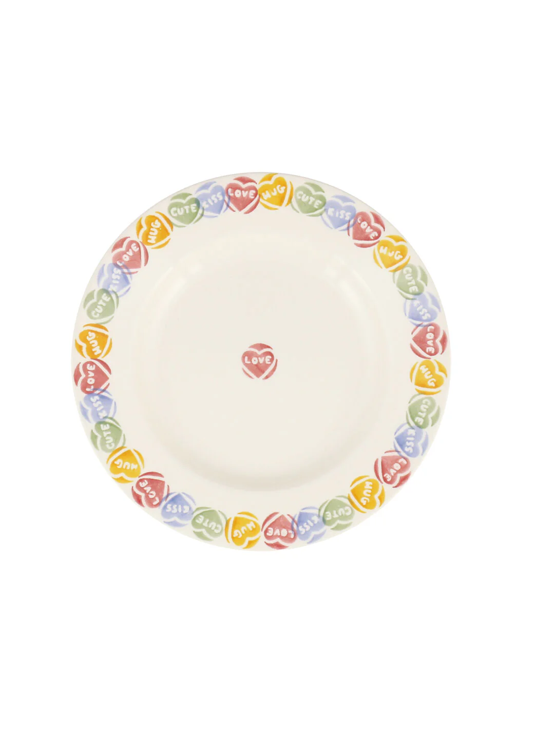 Love Hearts Medium Dinner Plate, 8.5 inch - Image 2