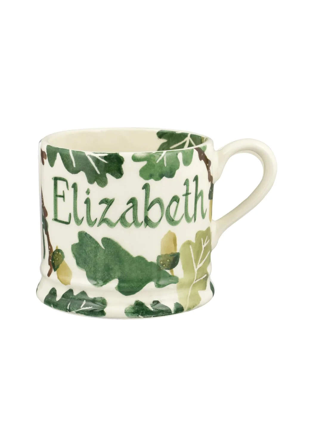 Personalised Oak Small Mug