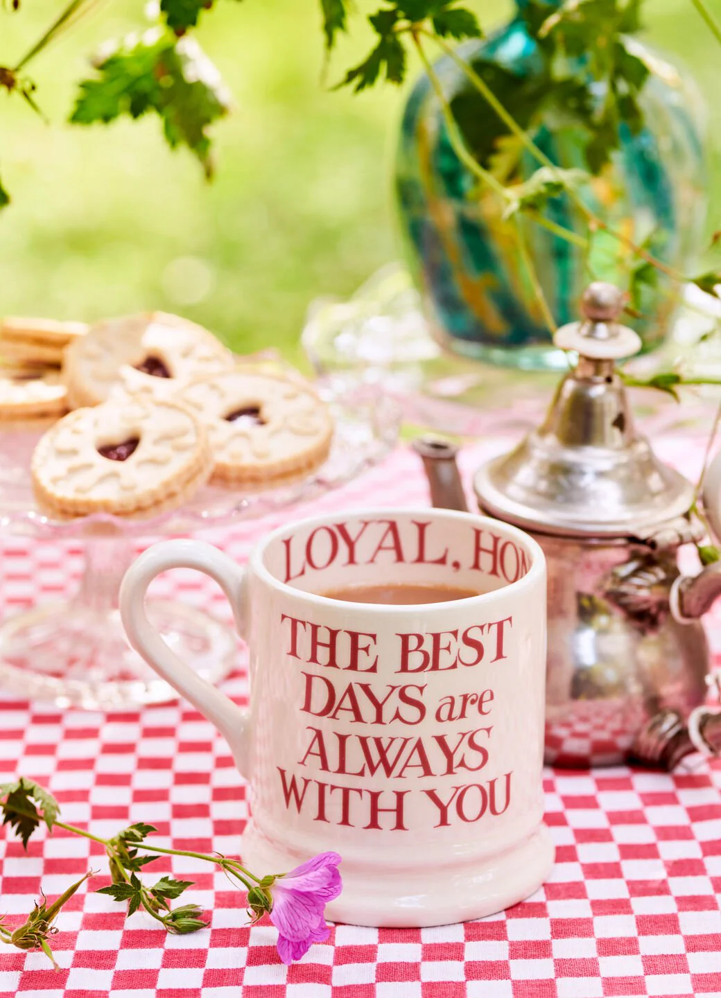 Pink Toast My Brilliant Friend 1/2 Pint Mug - Image 8