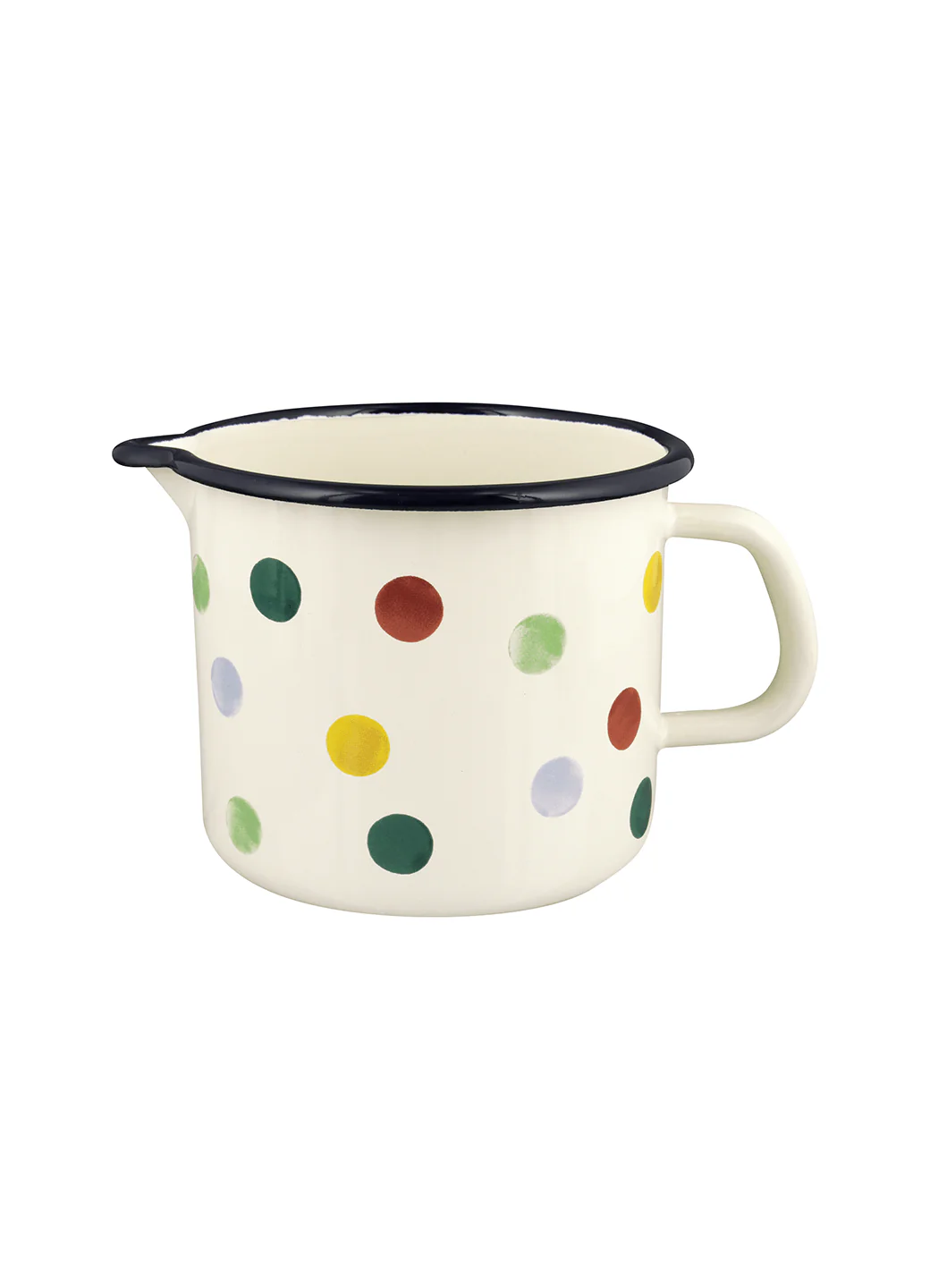 Polka Dot Large Enamel Jug - Image 2