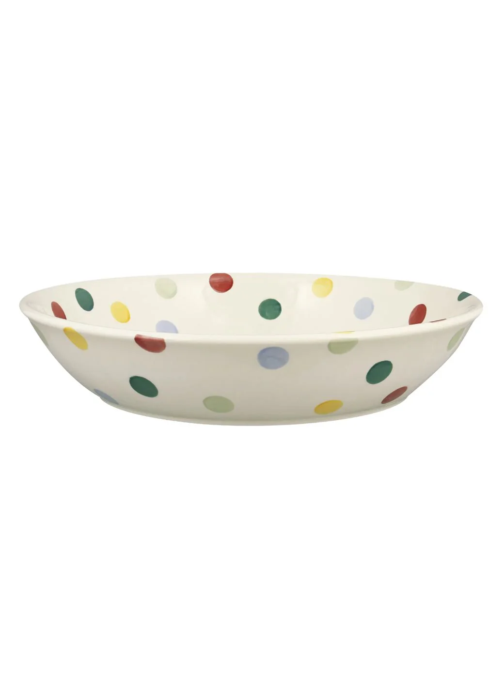 Polka Dot Medium Pasta Bowl - Set of 4 - Image 3