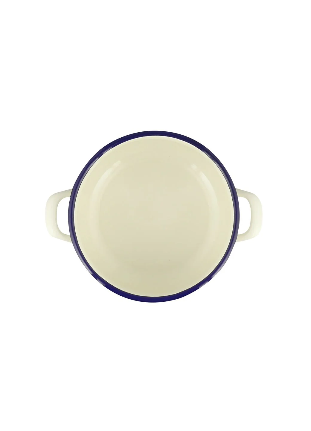Red & Blue Toast Medium Enamel Cooking Pot - Image 4