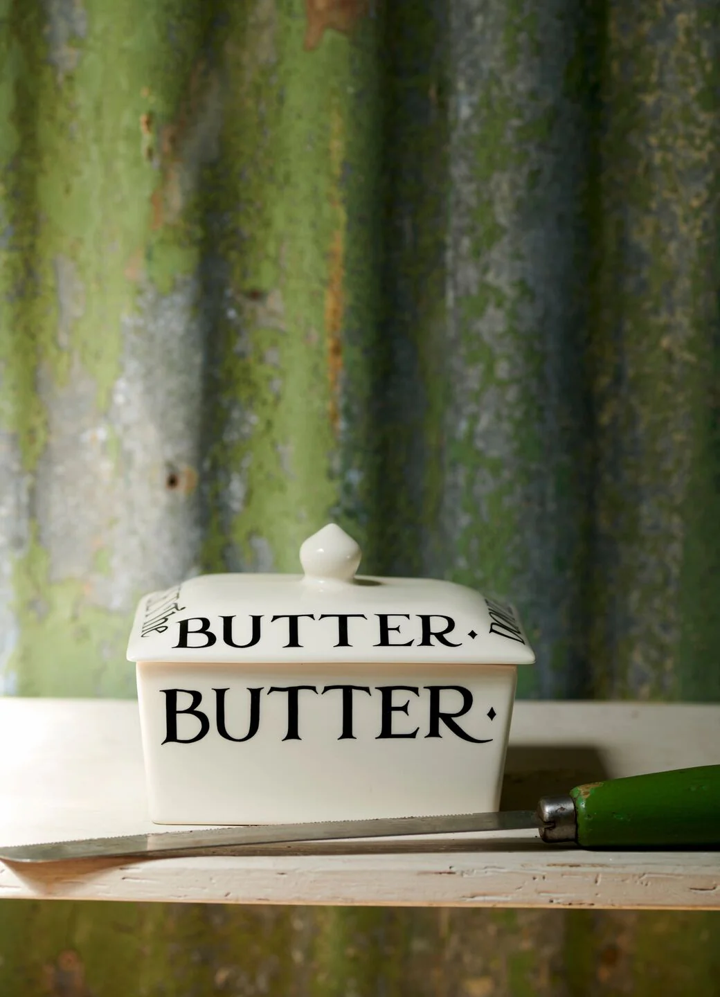 Seconds Black Toast Small Butter Dish
