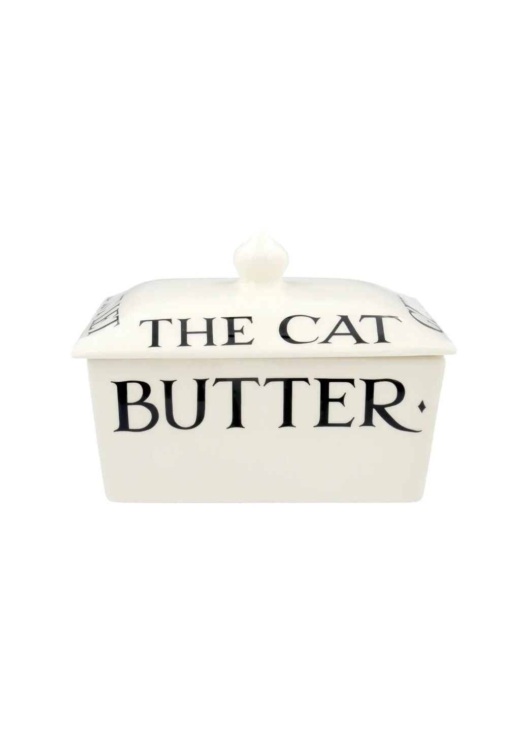 Seconds Black Toast Small Butter Dish - Image 2