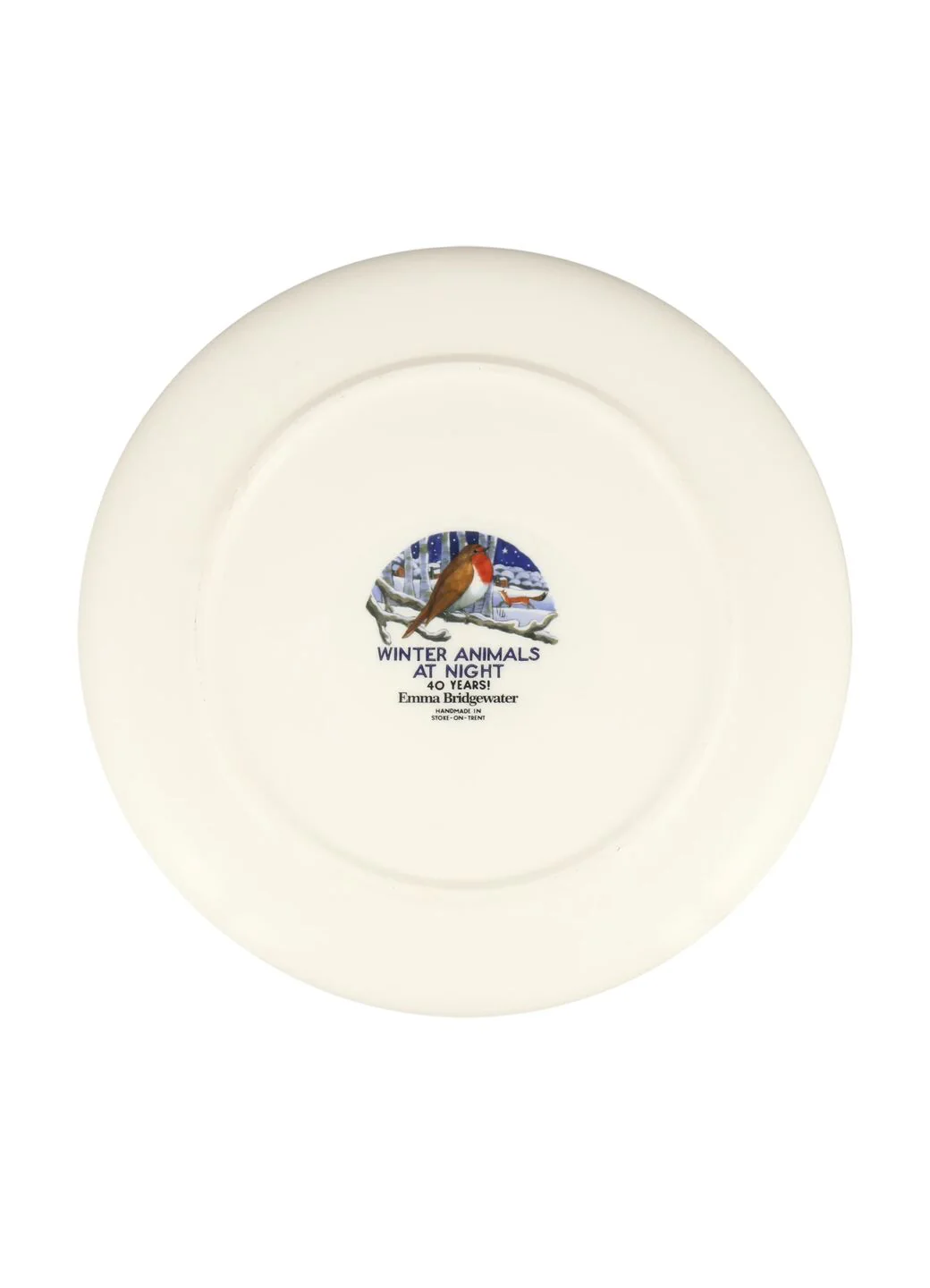 Seconds Midnight Robin Flat Serving Plate - Image 4