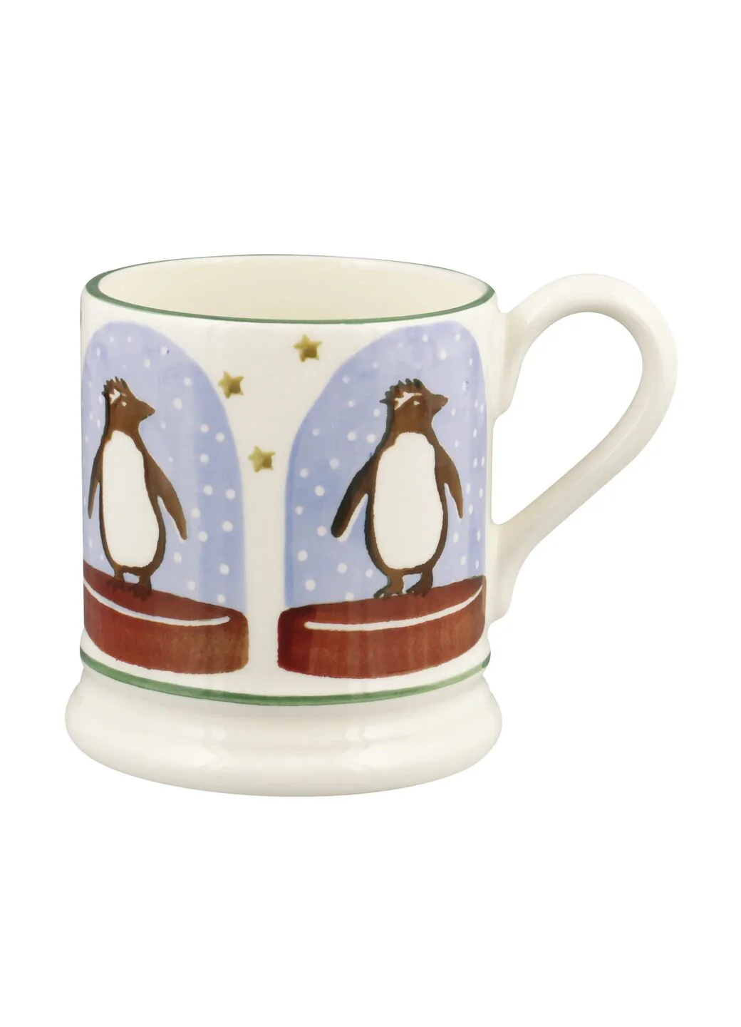 Seconds Penguin Snow Globe 1/2 Pint Mug - Image 2