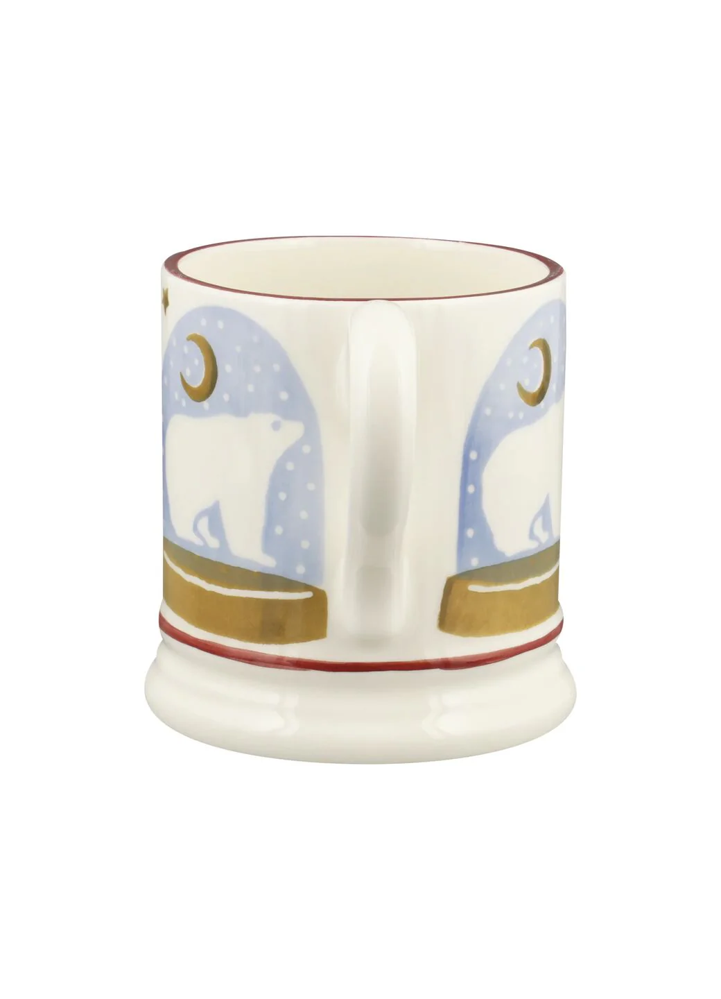 Seconds Polar Bear Snow Globe 1/2 Pint Mug - Image 4