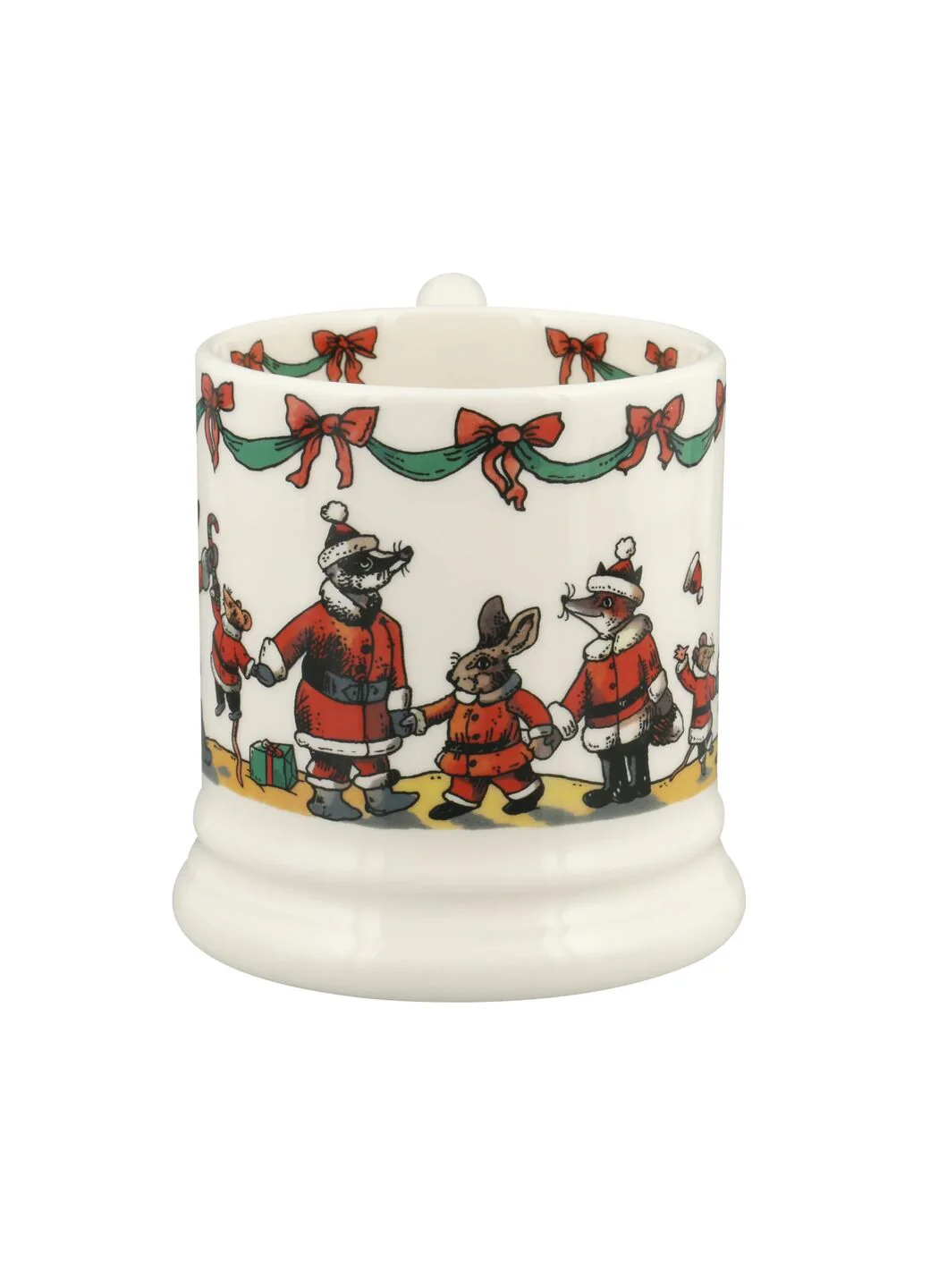Seconds Woodland Santa 1/2 Pint Mug - Image 5