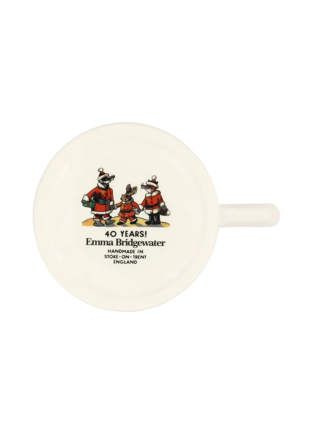 Seconds Woodland Santa 1/2 Pint Mug - Image 6